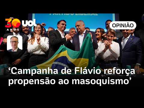 Flávio Bolsonaro novamente cria problemas à própria campanha com Gaspar vice | José Fucs