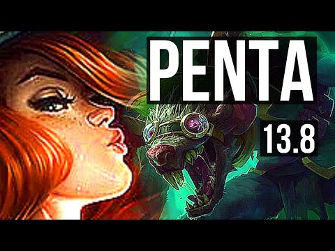 MF & Gragas vs TWITCH & Rakan (ADC) | Penta, 5.3M mastery, 1600+ games, Legendary | KR Master | 13.8