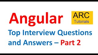 Angular Interview Question and Answers with Live Examples - Part 2 | Angular Interview Questions