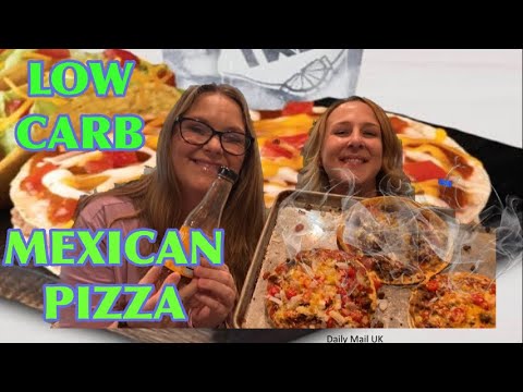 TACO BELL/LOW CARB/MEXICAN PIZZA/cooking show