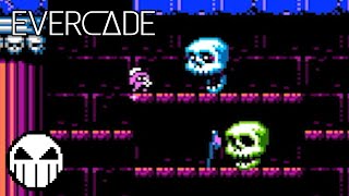 Micro Mages Second Quest (Evercade - Morphcat Games Collection 1) Gameplay