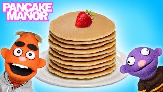 PANCAKE PARTY♫ | Learning Foods | Kids Songs | Pancake Manor