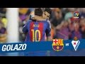 Great Goal of Messi (4-2) FC Barcelona vs SD Eibar