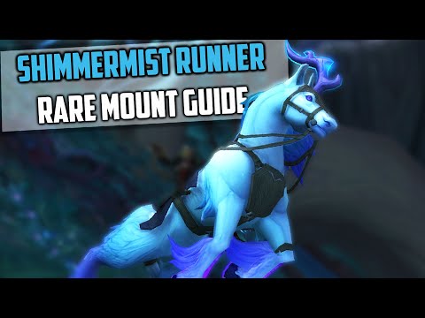 Shimmermist Runner Rare Mount Guide - Shadowlands WoW - Shizgher Riddle