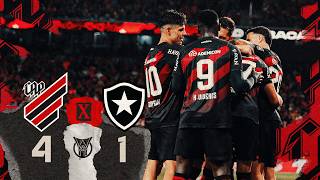 ATHLETICO 4X1 BOTAFOGO | MELHORES MOMENTOS | BRASILEIRÃO 2026