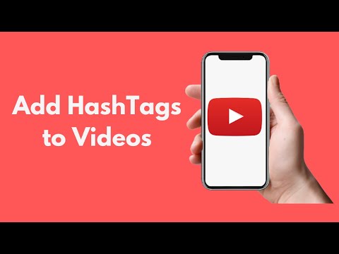 How to Add Hashtags on YouTube iPhone (2021)