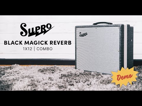 Supro 1696RT Black Magick Reverb 1x12