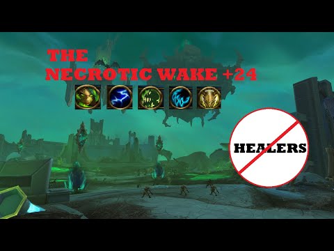The Necrotic Wake +24 NO HEALER (Timed) - Survival POV