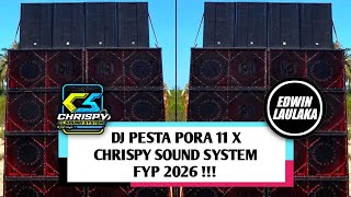 Download lagu DJ PESTA PORA 11 X CHRISPY SOUND SYSTEM FYP 2026 !!! ( EL FUNKY KUPANG ) mp3