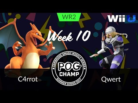 Pog Champ Summer Week 10 - Winners Round 2 - C4rrot (Charizard) vs. Qwert (Sheik)