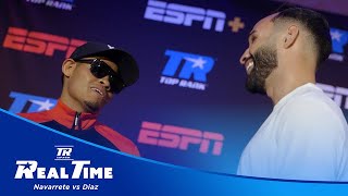 EXCLUSIVE! Navarrete & Diaz Have A Conversation After Today's Press Conference | REAL TIME EP. 2 video