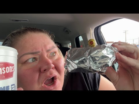 Drive in Food Mukbang (Trailer Trash Tammy)
