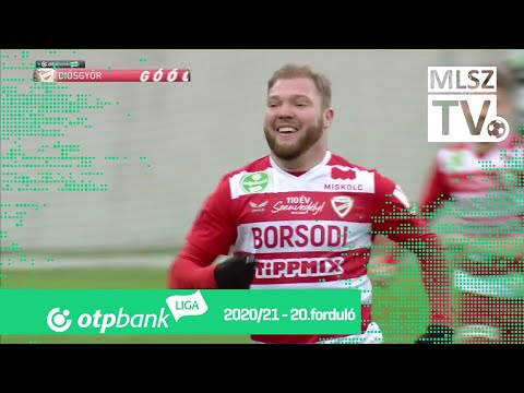 Hegedűs János Krisztián gólja a DVTK – Kisvárda Master Good mérkőzésen
