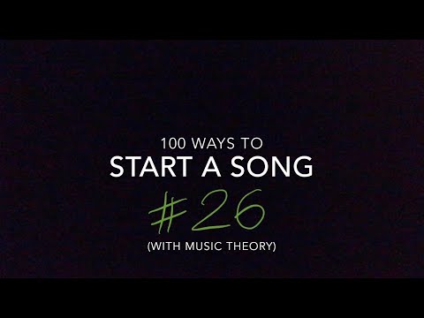 Build a tetrachord (100 ways to start a song with music theory #26)