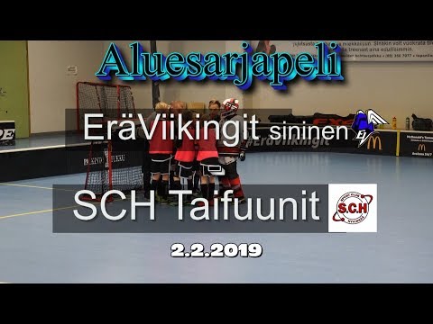 EräViikingit Sininen vs SCH Taifuunit 2.2.2019