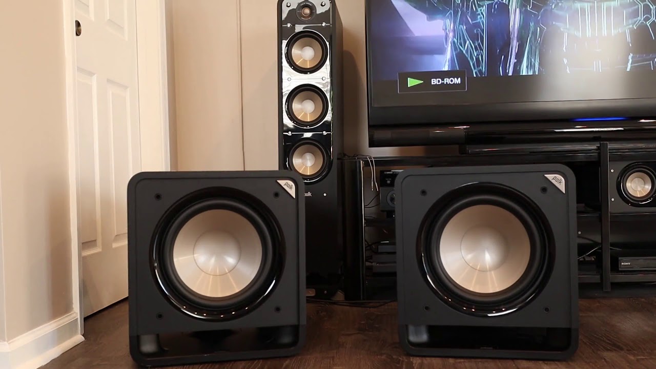 video Loa subwoofer Polk Audio HTS12 chính hãng 0