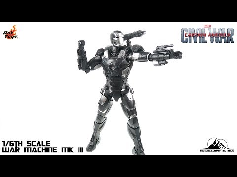 Optibotimus Review:  Hot Toys Captain America Civil War WAR MACHINE MK III
