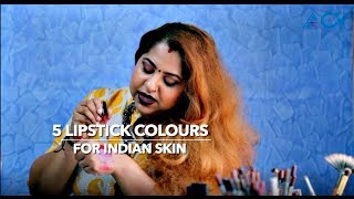 Five shades of lipsticks which suits Indian skin tone