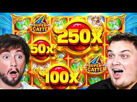 OUR BIGGEST EVER BONUS BUY ON GATES OF OLYMPUS SUPER SCATTER!