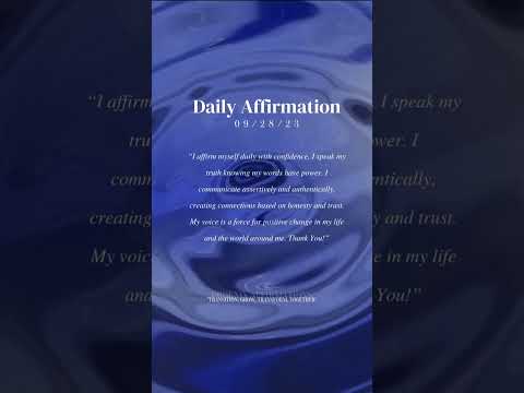 🔔 Your Daily Affirmation For 09/28/23