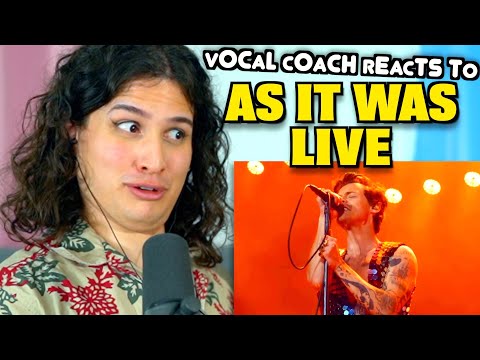 Vocal Coach Reacts to Harry Styles - As It Was (Live @ Coachella 2022)