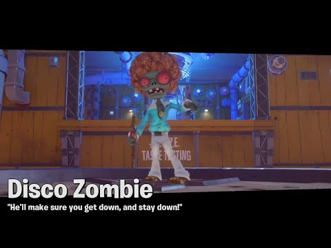 Plants Vs Zombies Battle for Neighborville - Garden Ops: Elite Disco Zombie Boss Fight
