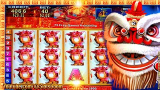 BONUS!!! Lion Festival BIG WIN! 5c Konami SLOT GAME IN CASINO @Yaamava