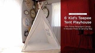 6ft teepee