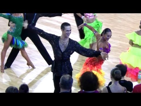 Vladimir Karpov - Maria Tzaptashvili, Prague Open 2011, WDSF Int. open latin, 3. round - chachacha