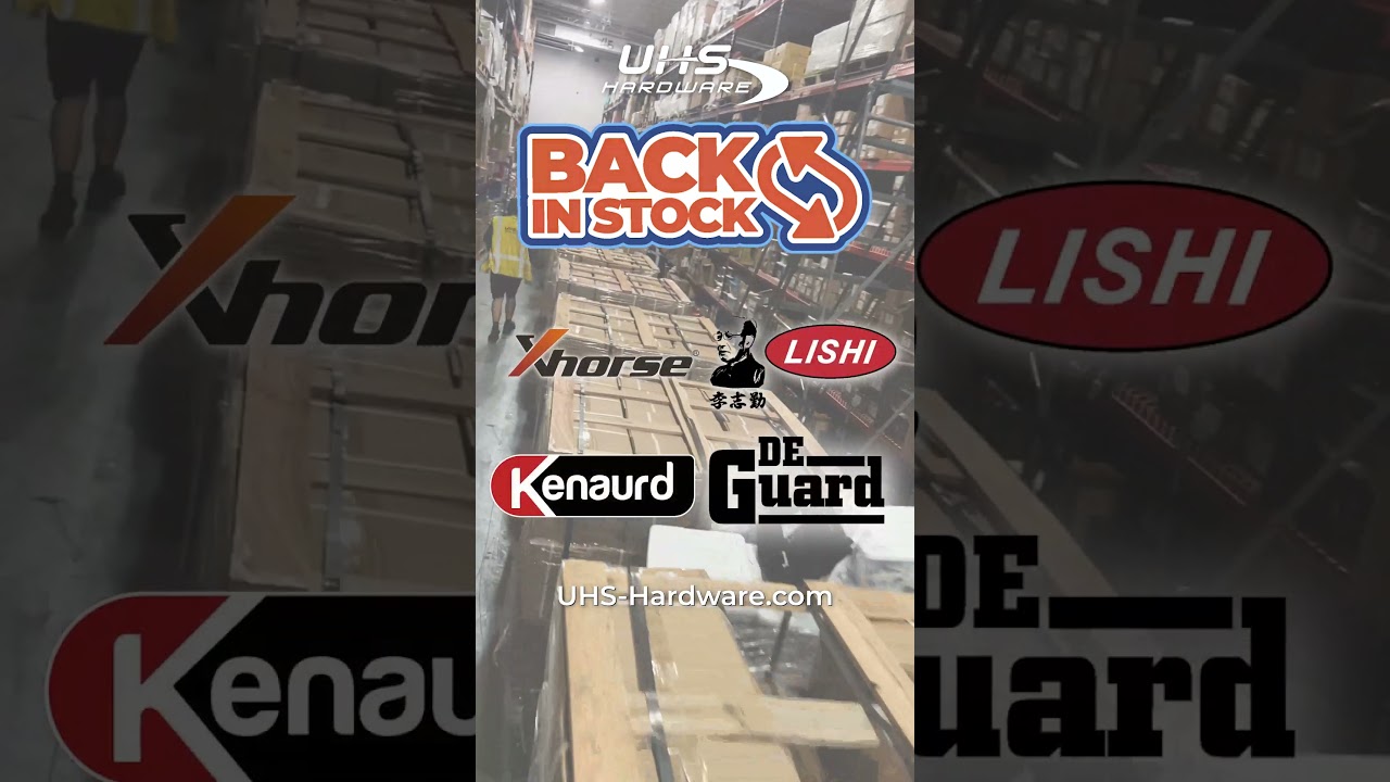 Top Brands and Products BACK IN STOCK at UHS Hardware! Act Fast Buy NOW!