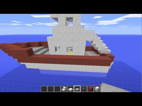 comment monter dans un bateau dans minecraft