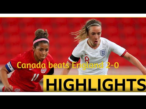 England 0-2 Canada | Highlights