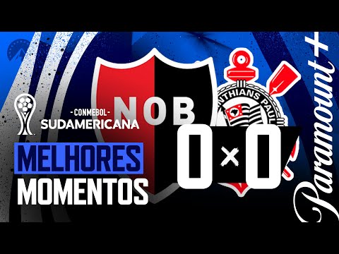 Gols e lances de Newells Old Boys x Corinthians