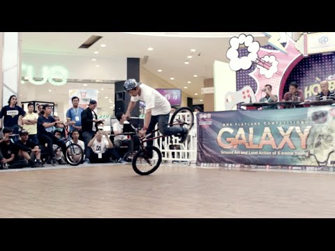Yunfian Rivanda Qualification run at GALAXY Flatland BMX Competition 2016