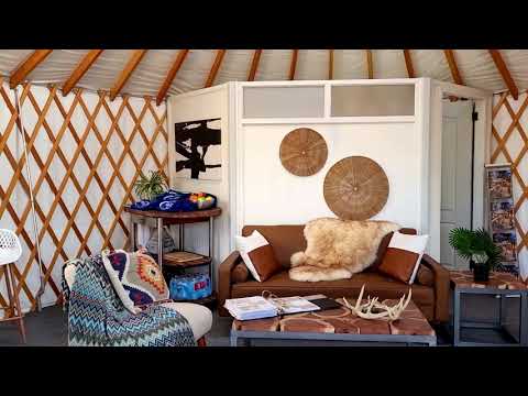 Look Inside a 20-Foot Pacific Yurt