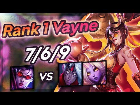 Vayne Vs Varus & Soraka - ADC Gameplay