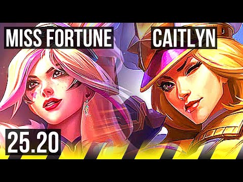 MISS FORTUNE & Lux vs CAITLYN & Morgana (ADC) | Dominating | KR Master | 25.20