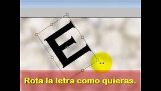 Tutorial Texto en Niveles Photoshop en Español
