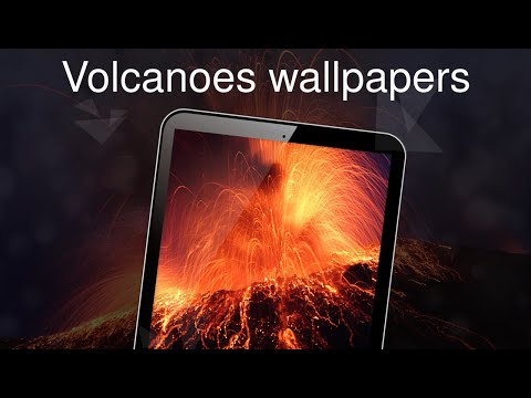 Volcanoes wallpapers 4K Video