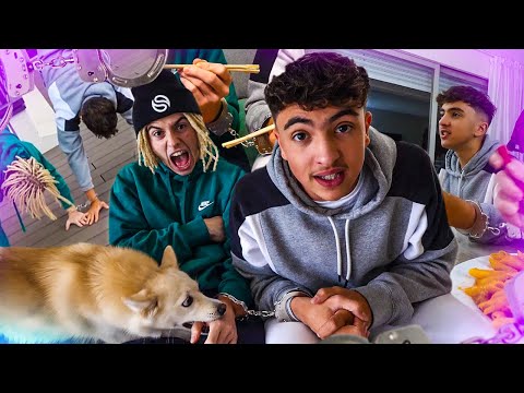 24H menotté avec Michou ! (C’était drôle en vrai)