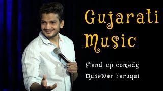Gujarati Music | Indian Stand-up Comedy By Munawar Faruqui #shorts