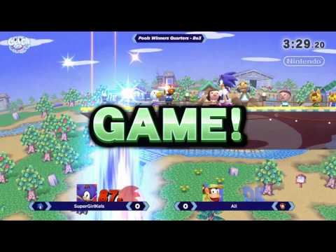 SuperGirlKels vs Ali - GOML 2017 - Wii U Pools