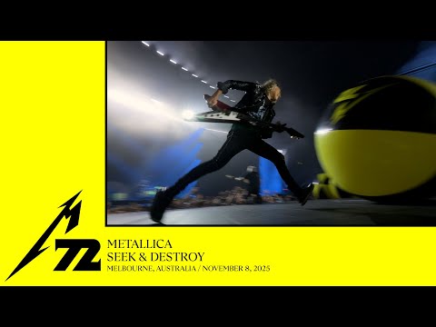 Metallica: Seek & Destroy (Melbourne, Australia - November 8, 2025)