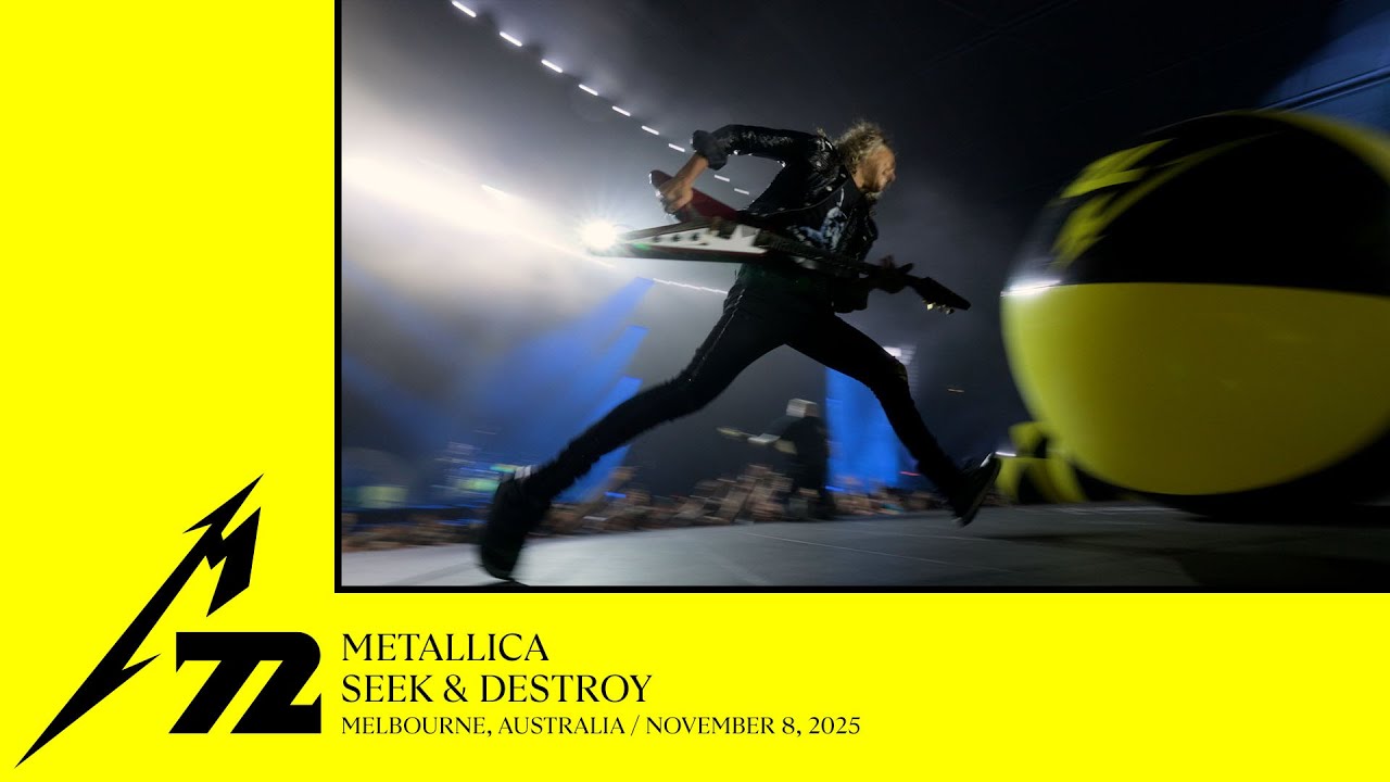Metallica: Seek & Destroy (Melbourne, Australia - November 8, 2025)