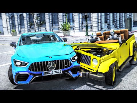 Crashes With Dummies 27/05/2022 - BeamNG.Drive