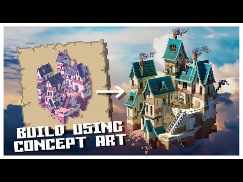 EPIC Minecraft Builds - Concept Art Transformation & World DL