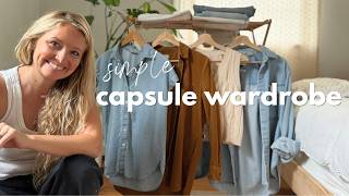 How to Build a Minimalist Capsule Wardrobe | Using Your Closet!