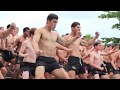 Intense Haka Competition At Hamilton Boys High School