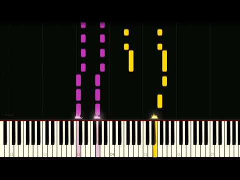 Jim Yosef x ROY KNOX - Sun Goes Down (synthesia) COVER PIANO