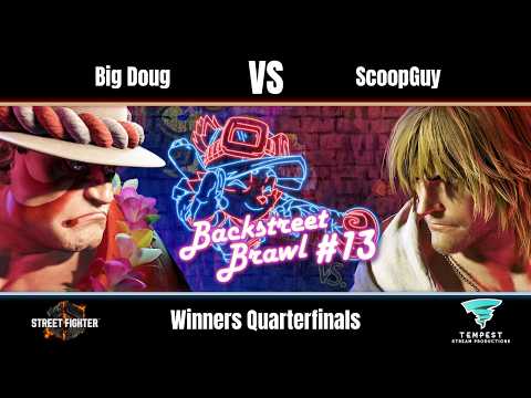 Big Doug (E. Honda) vs ScoopGuy (Ken) - Street Fighter 6 Winners Quarters - Backstreet Brawl #13